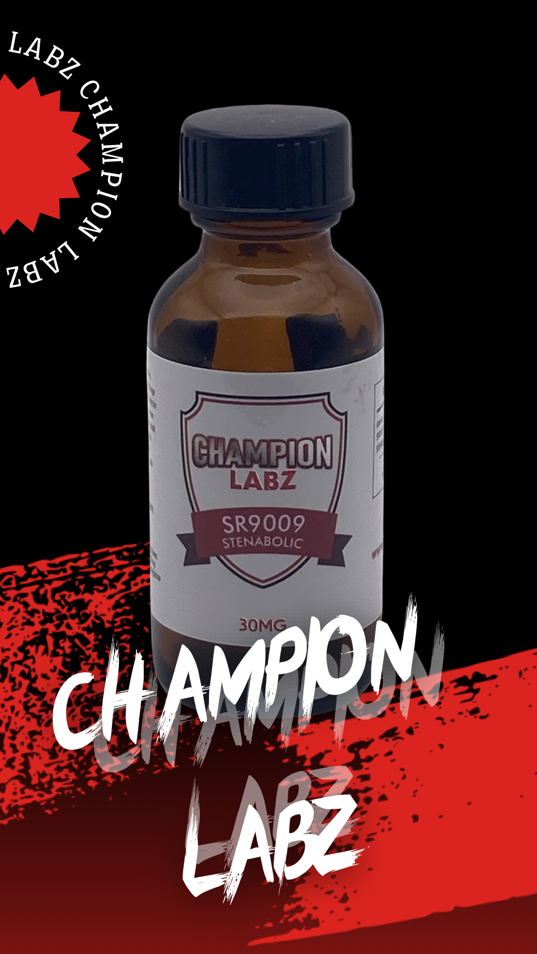CHAMPION LABZ - SR-9009 / STENABOLIC 30 MG PER ML - 30 ML BOTTLE